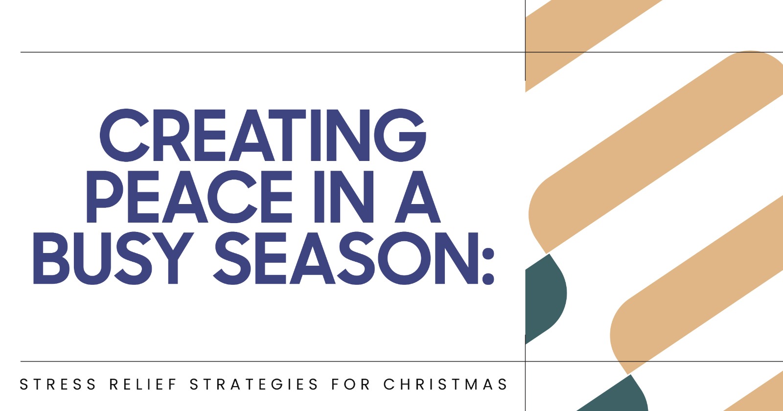Stress Relief Strategies for a Calm and Peaceful Christmas - Treat Mental Health Washington